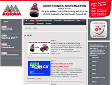Tablet Screenshot of agram.de